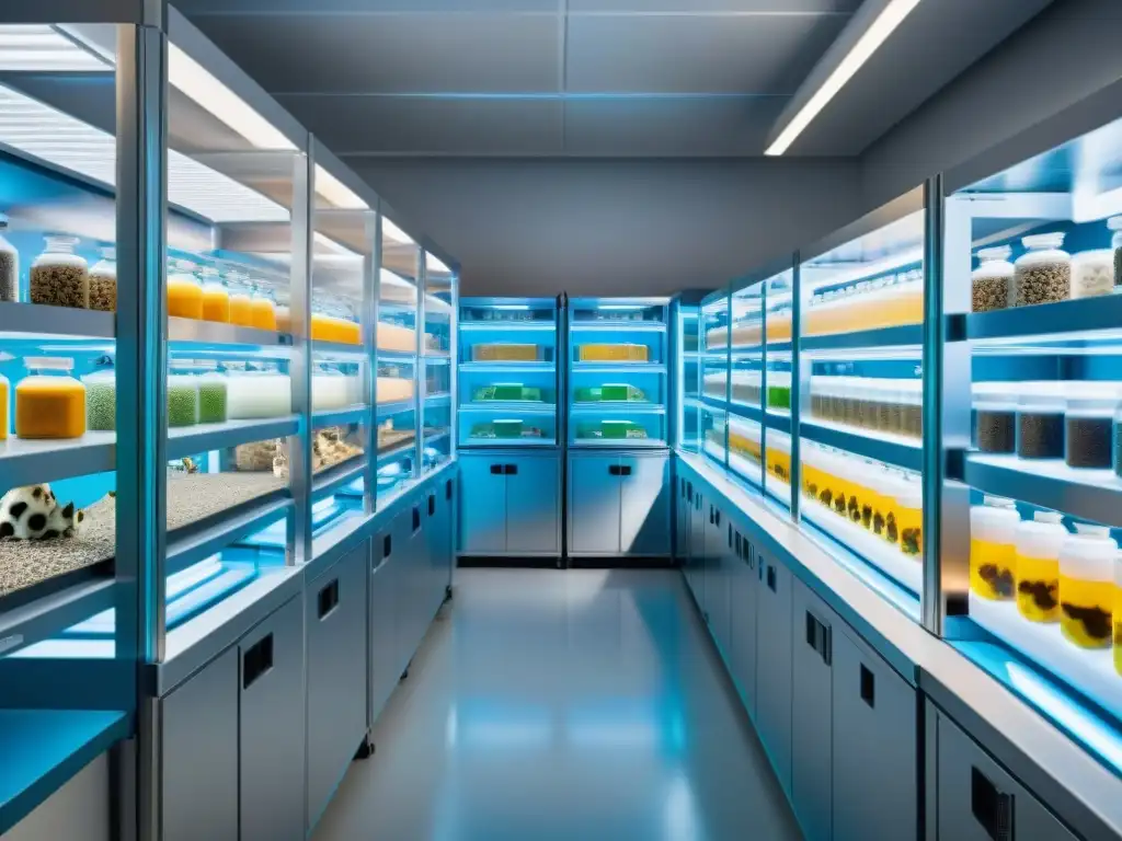 Biobanco de ADN de mascotas exóticas: conservando el futuro Un laboratorio futurista para conservación genética de mascotas exóticas