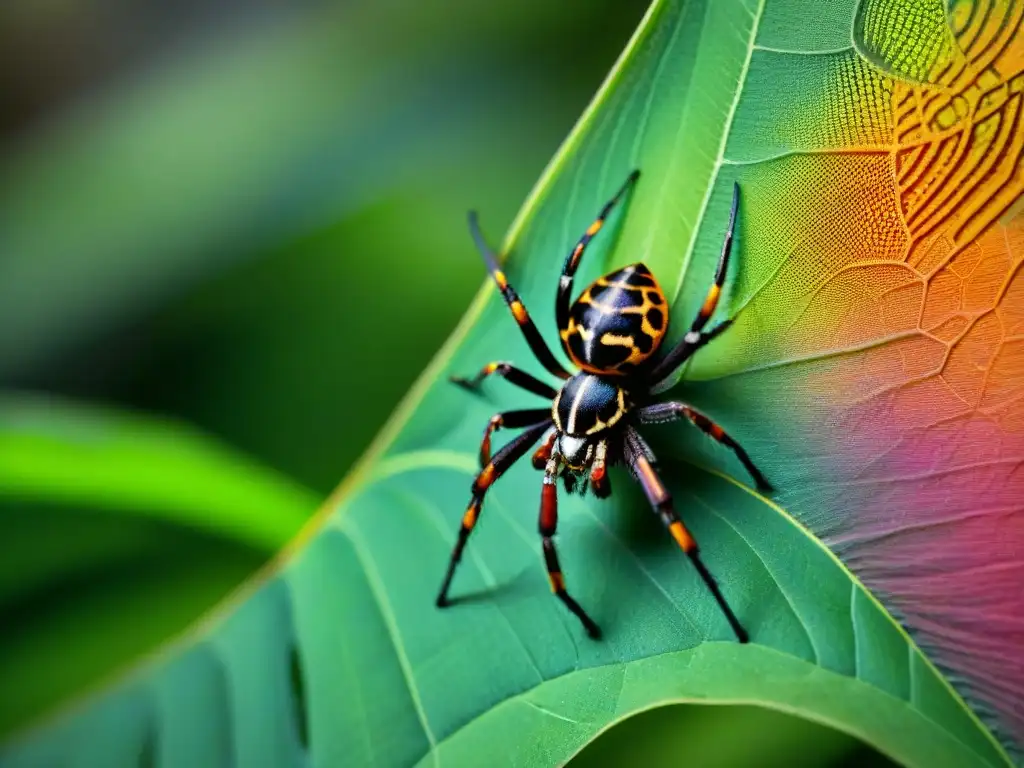 Explora el mercado negro de arácnidos mascotas exóticas en una selva vibrante