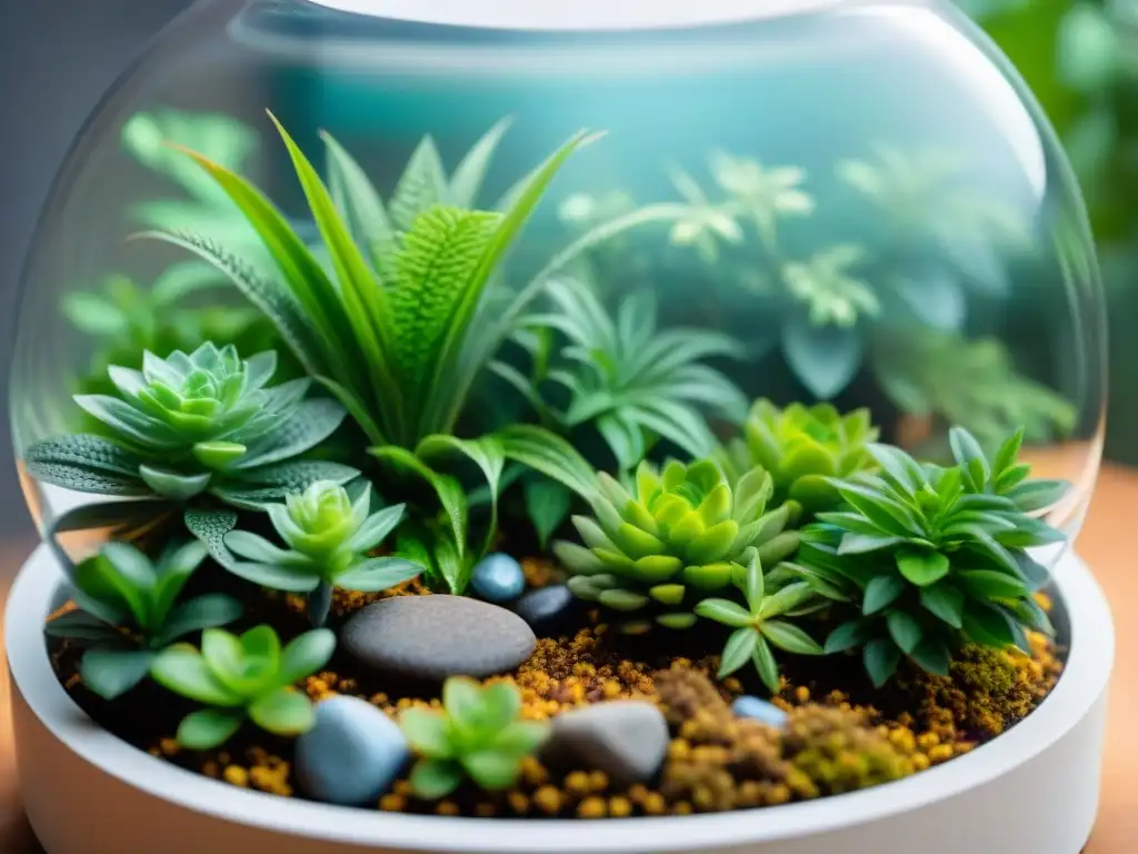 Terrario completo para lagarto con juguetes enriquecedores Un terrario exuberante con los mejores juguetes para mejorar la calidad de vida de tu lagarto